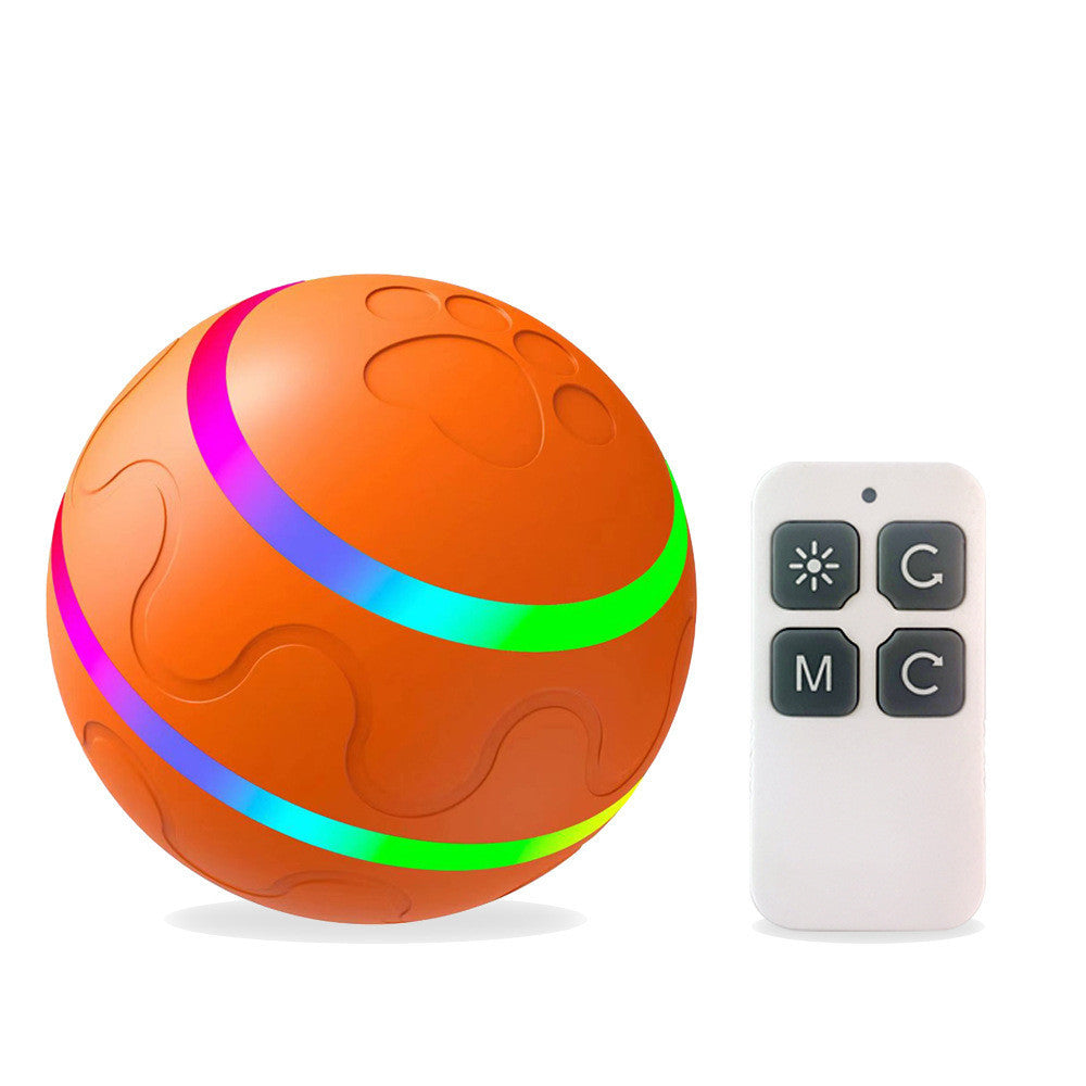 Intelligent Self-Rotating Cat Ball