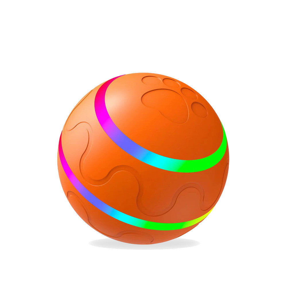 Intelligent Self-Rotating Cat Ball