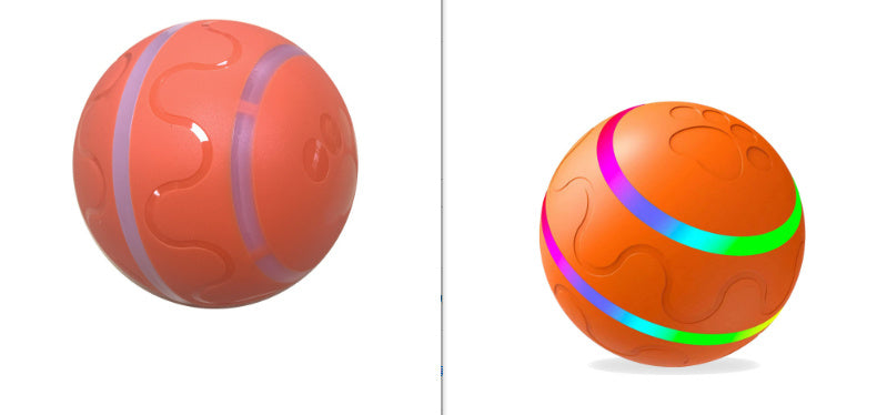 Intelligent Self-Rotating Cat Ball