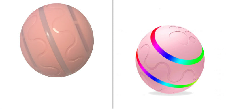 Intelligent Self-Rotating Cat Ball
