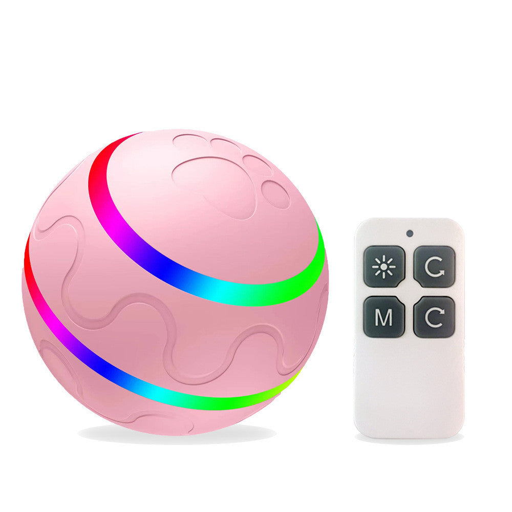 Intelligent Self-Rotating Cat Ball