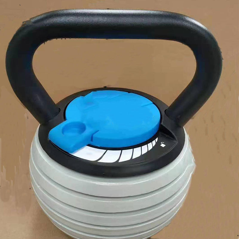 Kettlebell regolabile con peso personalizzabile per il fitness