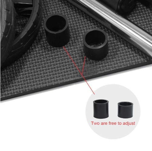 Attrezzatura per il fitness Rullo addominale muscolare con tappetino