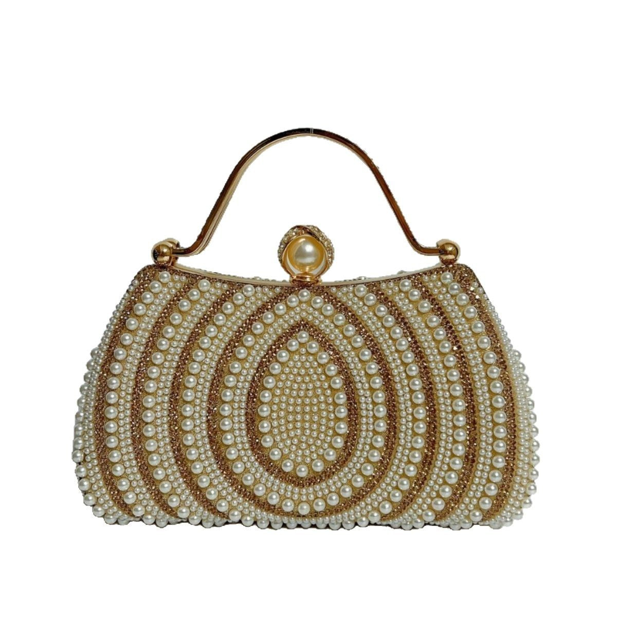 Women's Pearl Diamond Handbag