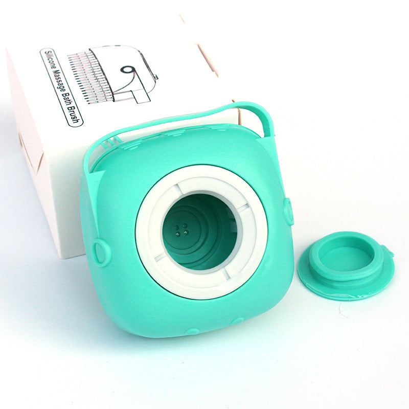 Guanti da bagno in silicone per cani e massaggi