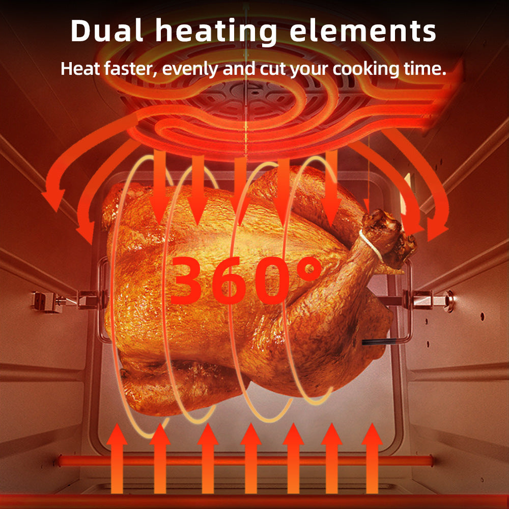 Double Heating Air Oven