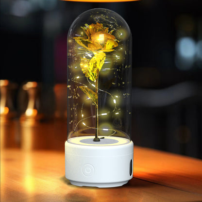 2-in-1 Rose LED Light Speaker